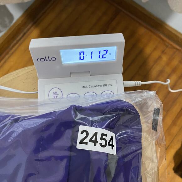 Minnesota Vikings Jacket Mens Large Purple Gray NFL Football Windbreaker Reebok - Picture 9 of 9